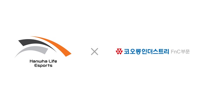 한화생명e스포츠, 코오롱FnC와 스폰서십 계약 체결