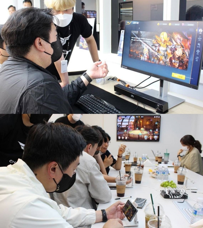 유니플로우, 모바일게임 '챔피언스 아레나' 유저 초청 간담회 실시