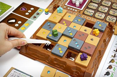 [겜츄라이] 포실리스, 공룡 화석 발굴 보드게임