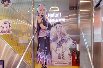 나타 휴양촌의 모습으로 만나는 시틀라리! '원신 ✕ 맘스터치' 테마 매장 가봤더니