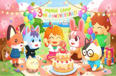 하이스코어게임즈, '머지 캠프' 3주년 이벤트 실시 - 뉴스 썸네일 이미지