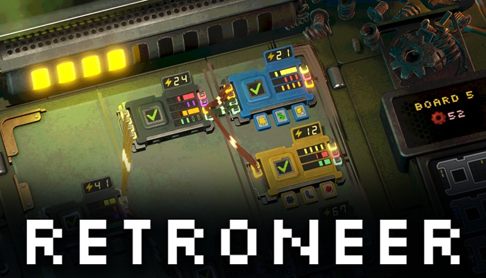 신작 회로 제작 로그라이크 ‘레트로니어’, 스팀 스토어 페이지 공개