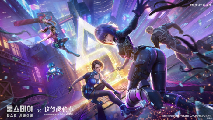 둠스데이: 라스트 서바이버, '공각기동대: SAC_2045'와 콜라보레이션 실시