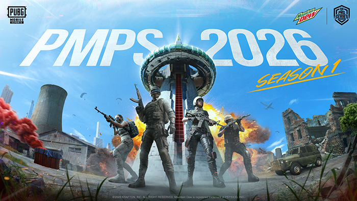 크래프톤 '배틀그라운드 모바일', 마운틴듀 PMPS 2026 시즌 1 개막