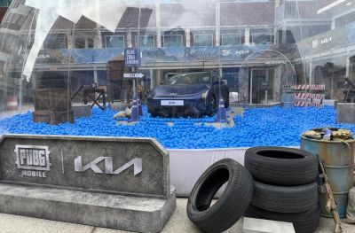 게임 전장이 된 성수? 크래프톤 '배그 모바일' & 기아 'EV 시리즈', 제8구역 팝업 오픈